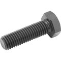 Kipp Class 12.9, M16 Hex Head Cap Screw, Black Oxide Steel, 45 mm L K0871.216X45